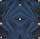 Joy Carpet: Deco Strobe RR Navy